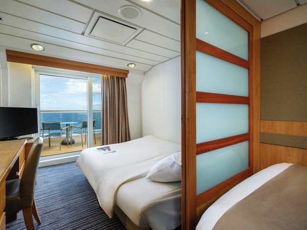 Marella Cruises Marella Explorer 2 Deluxe Balcony Cabin 4 Berth ©Ben Waller 1.jpg